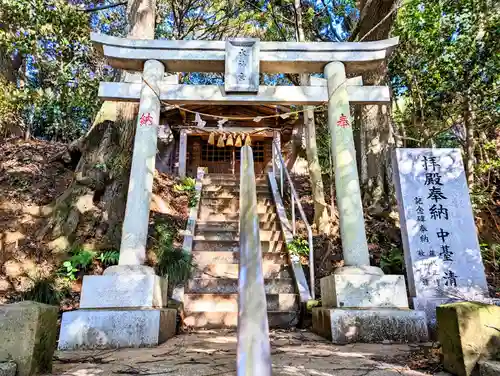 坊辺田水神宮の鳥居