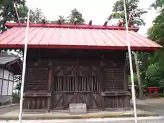 宇都母知神社の本殿