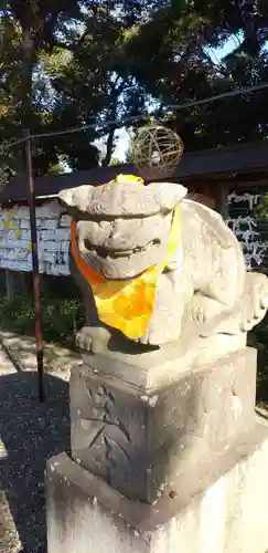 菊田神社の狛犬