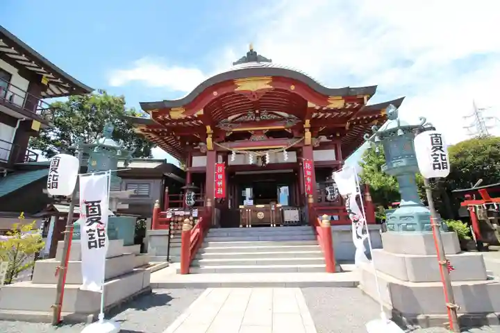 羽田神社の本殿・本堂
