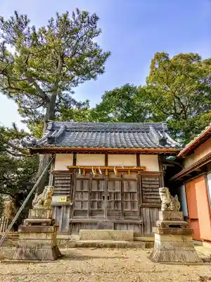 芦池神明社の本殿・本堂