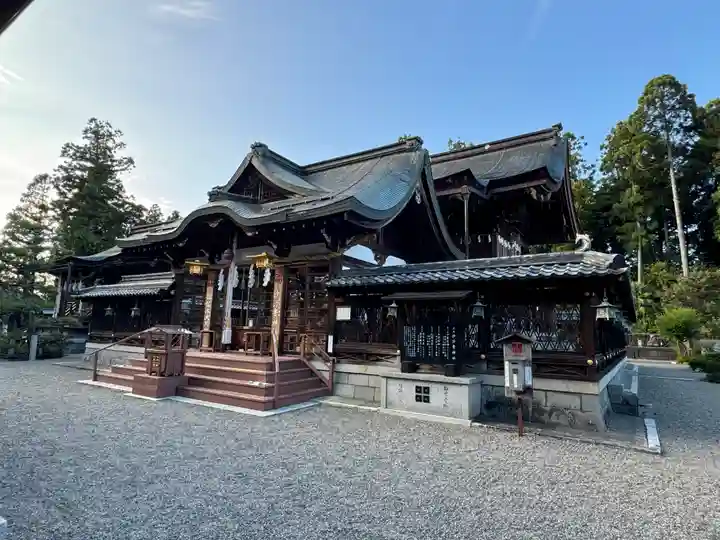 沙沙貴神社の本殿・本堂