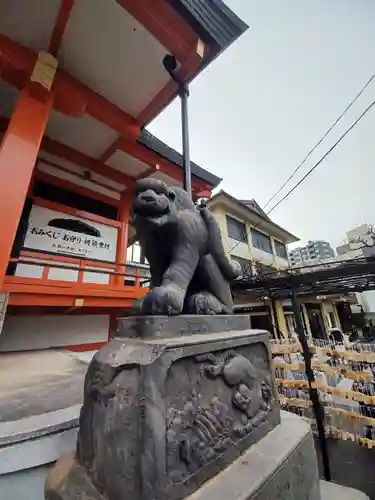 善國寺の狛犬