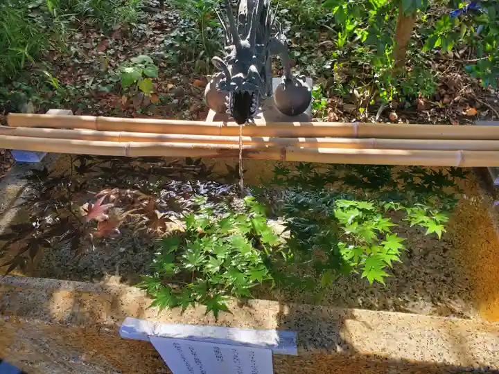 星宮神社の手水舎