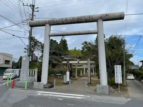 橘樹神社の鳥居