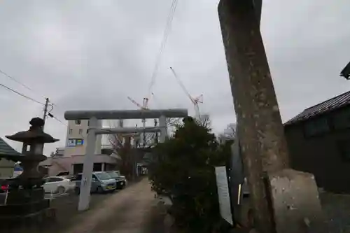 阿邪訶根神社の鳥居