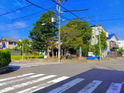 白山社(花池)の自然
