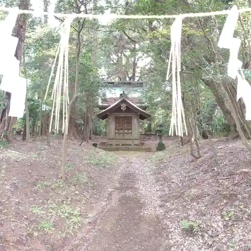 坂戸神社の本殿・本堂