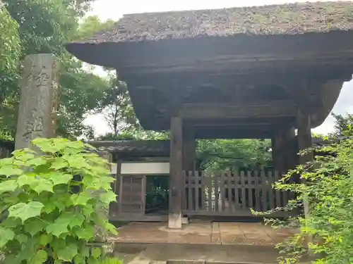 極楽寺（霊鷲山感應院極楽律寺）の山門