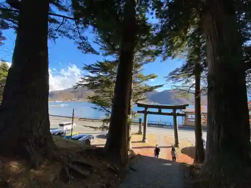 日光二荒山神社の景色