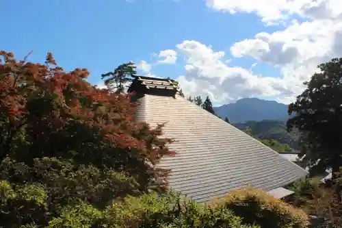 国宝 大法寺の景色