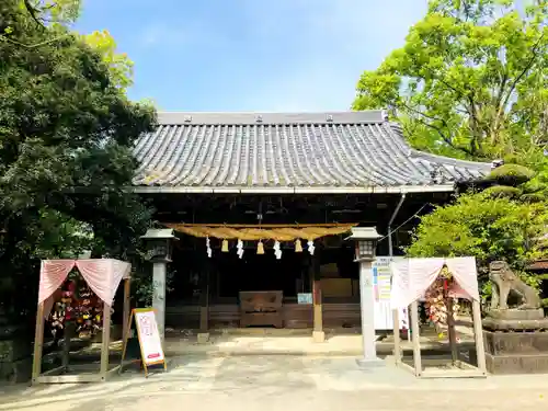 柳川総鎮守 日吉神社の本殿・本堂