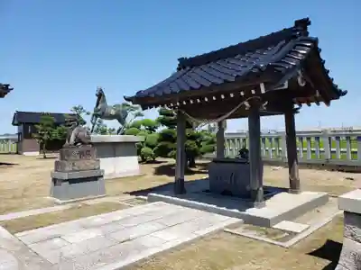佐野神社の手水舎