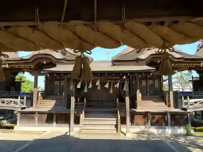 阿閇神社の本殿・本堂