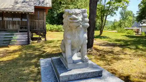 幌岡神社の狛犬