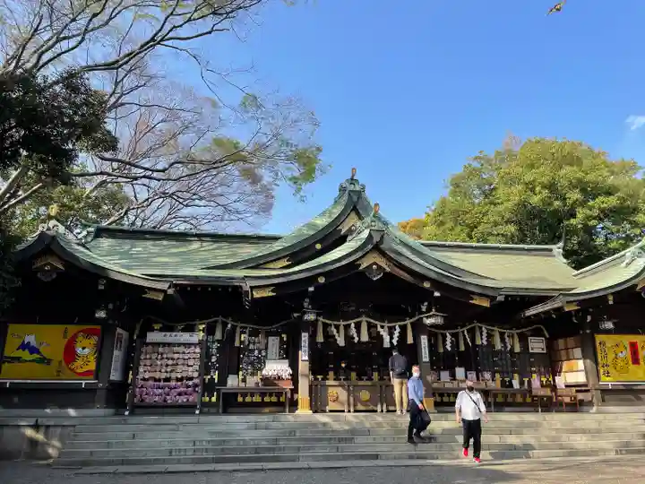 検見川神社の本殿・本堂