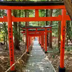 二川伏見稲荷の鳥居