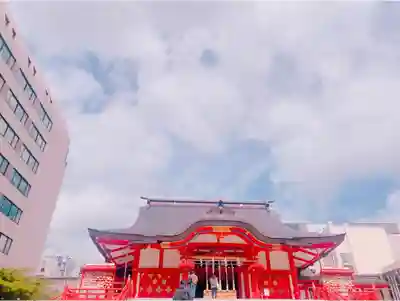 花園神社の本殿・本堂