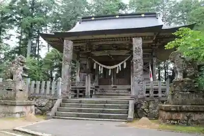 粟鹿神社の本殿・本堂