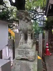 津田八幡神社の狛犬