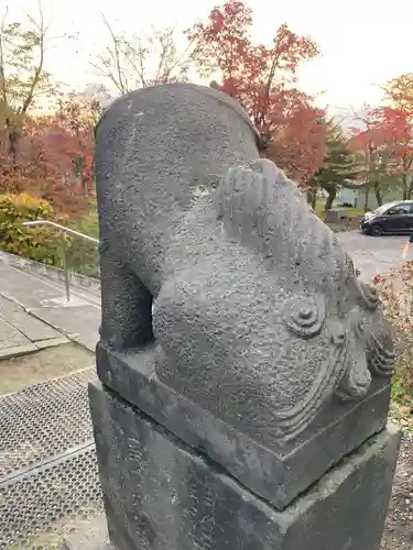 江部乙神社の狛犬