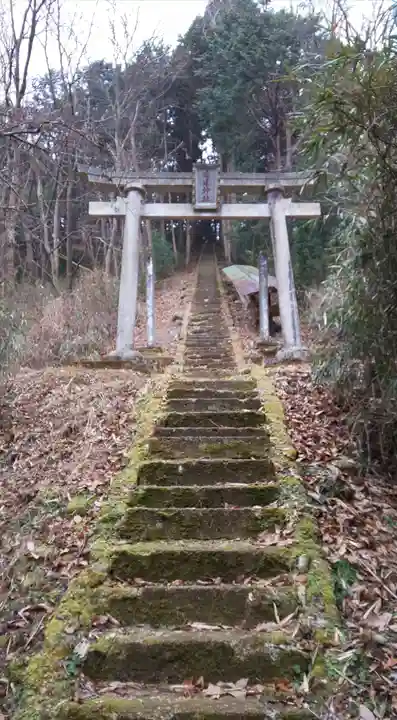 近津神社の鳥居