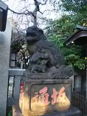 牛天神北野神社の狛犬