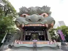 難波八阪神社の狛犬