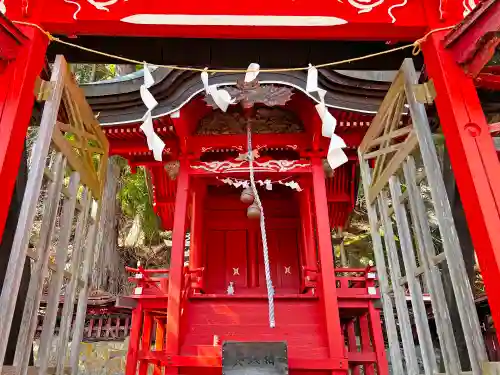 黒戸奈神社の本殿