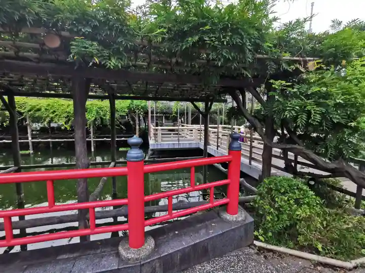 亀戸天神社の庭園