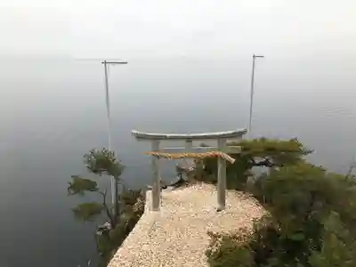 竹生島神社(都久夫須麻神社)の鳥居