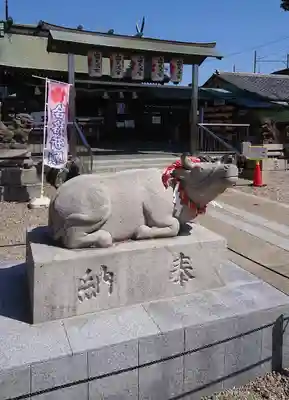 金神社(山田天満宮境内社)の狛犬