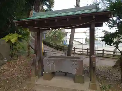 竹内神社の手水舎