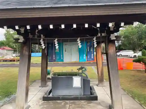 美瑛神社の手水