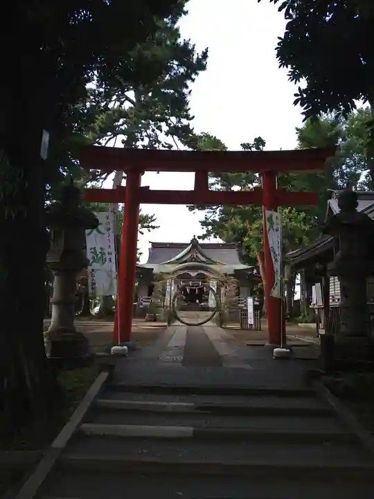 天沼八幡神社の鳥居