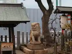 南宮宇佐八幡神社（脇浜神社）の狛犬