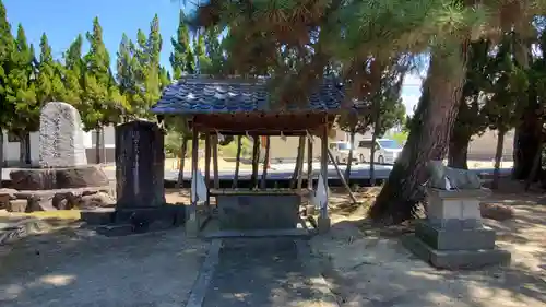 滝宮神社の手水