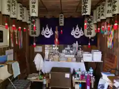 六甲比命大善神社の本殿