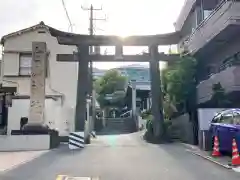 白山神社の鳥居