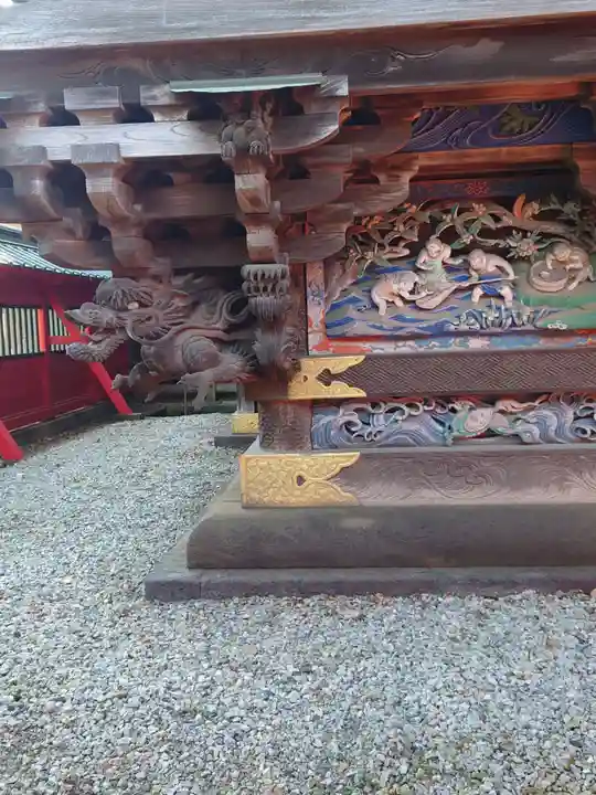 板倉雷電神社の芸術