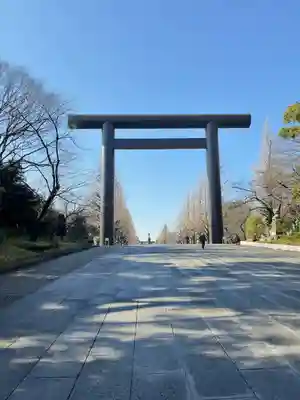 靖國神社の鳥居