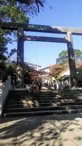 伊勢山皇大神宮の鳥居