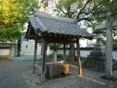 松山神社の手水