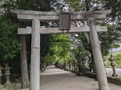 積田神社の鳥居