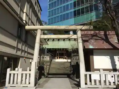  六本木天祖神社の鳥居