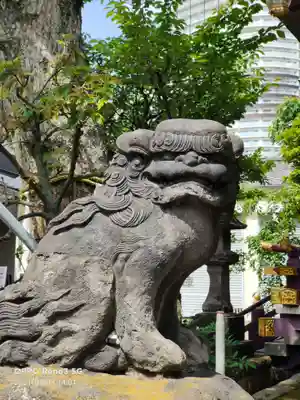 高木神社の狛犬
