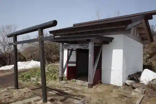 飯縄神社 奥社の鳥居