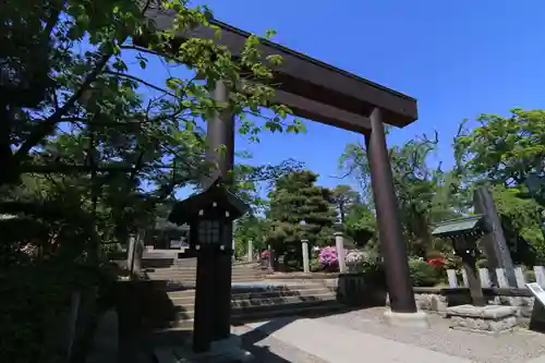 開成山大神宮の鳥居