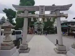 川越八幡宮の鳥居