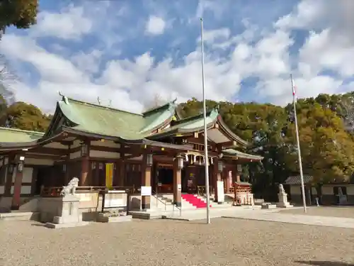 大阪護國神社の本殿